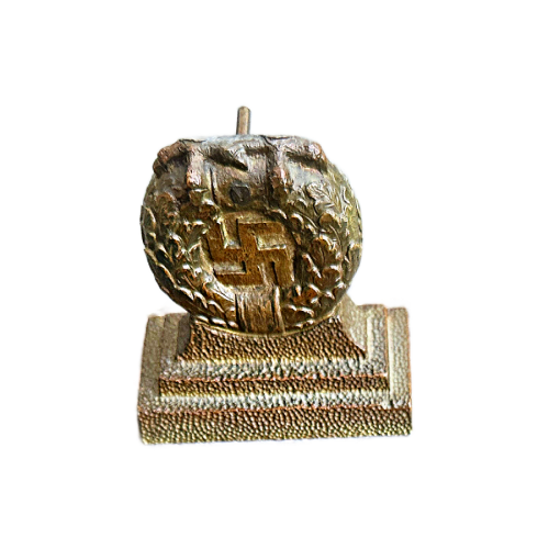 WW2 German Third Reich Bronze Eagle From Dachau Concentration Camp In 1945 - Image 2