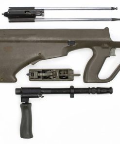 Original Malaysian Steyr Aug 5.56x45 Stock, Bolt, and Trigger Pack - Left Handed - Surplus - Good Condition
